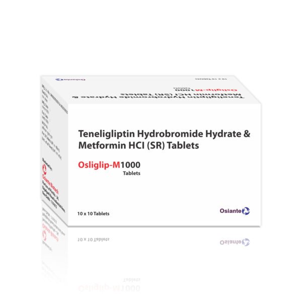 OSLIGLIP-M 1000 TABLETS