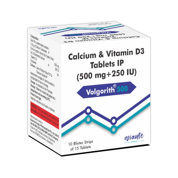 VOLGORITH-500 TABLETS