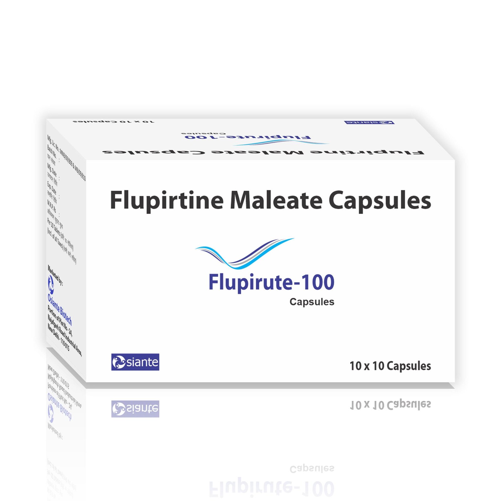 FLUPIRUTE-100 CAPSULES
