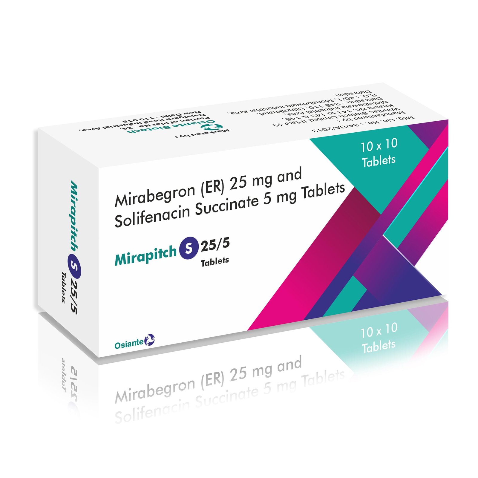 MIRAPITCH-S 25/5 TABLETS 1 MIRAPITCH-S 25/5 TABLETS