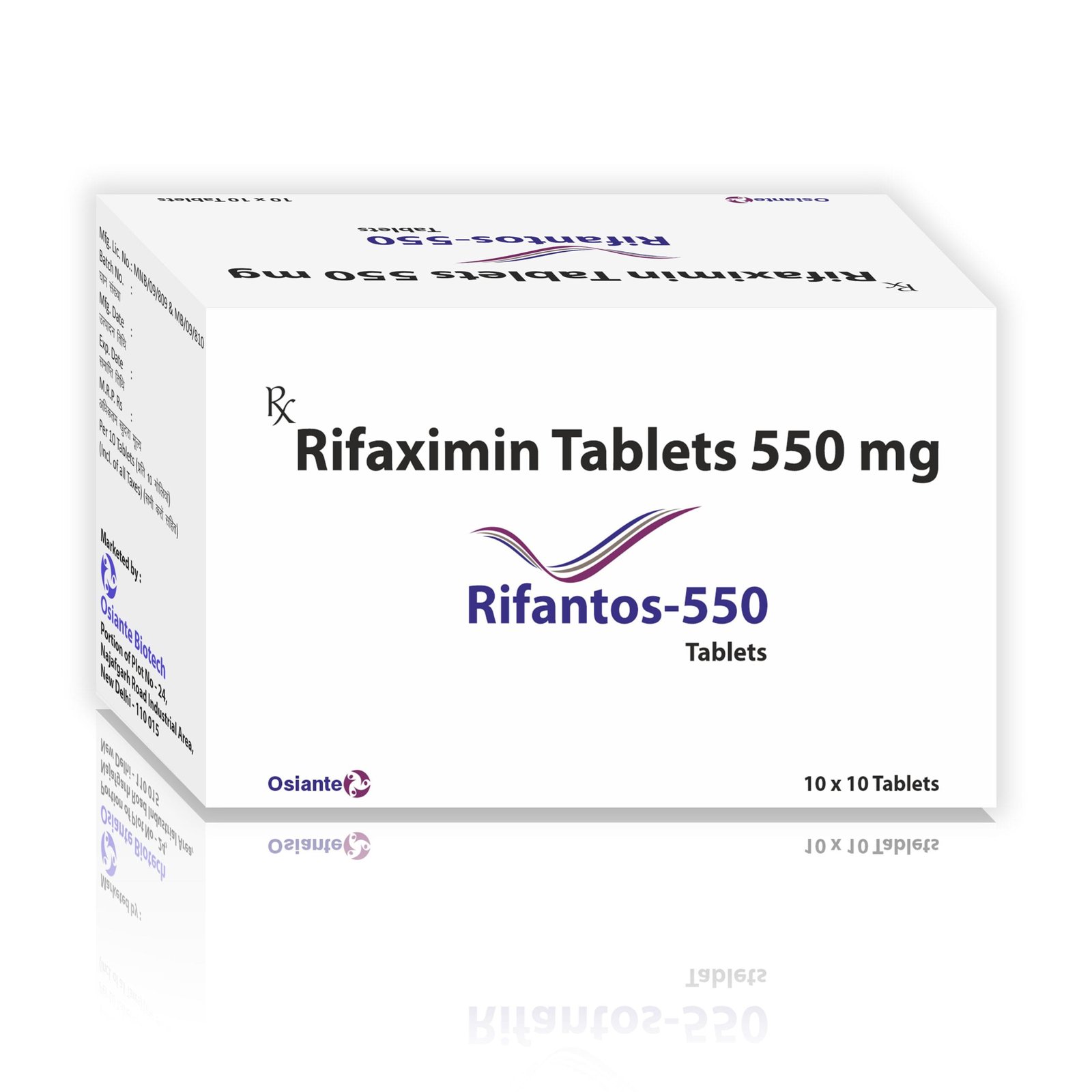 RIFANTOS-550 TABLETS 1 ROBANTOS-500 CASPSULES